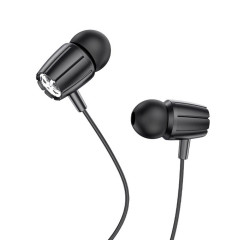 Навушники HOCO M88 Graceful universal earphones with mic Black (6931474754714)