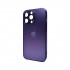 Чохол для смартфона AG Glass Matt Frame Color Logo for Apple iPhone 13 Pro Deep Purple