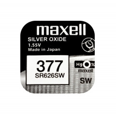 Батарейка MAXELL SR626SW 1PC EU MF (377) A 1шт (M-18292000) (4902580132248)