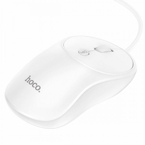Миша Hoco GM13 Esteem business wired mouse White