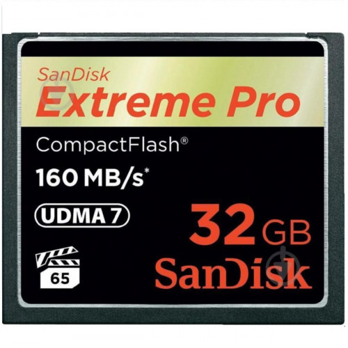 Карта пам'яті SanDisk CompactFlash Extreme Pro 32GB