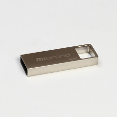 Flash Mibrand USB 2.0 Shark 8Gb Silver (MI2.0/SH8U4S)