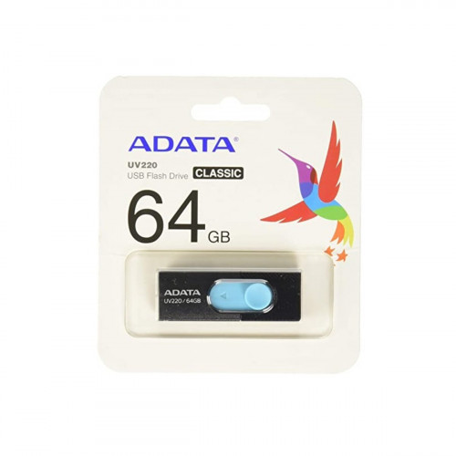 Flash A-DATA USB 2.0 AUV 220 64Gb Black/Blue
