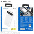 Зовнішній акумулятор BOROFONE BJ14A Freeway Power bank 20000mAh White