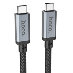 Кабель HOCO US05 USB4 100W HD high speed data cable(L=2M) Black (6931474777379)