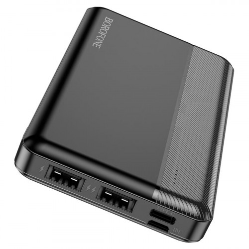 Зовнішній акумулятор BOROFONE BJ24 power bank(10000mAh) Black