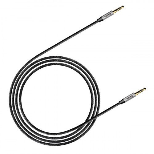 Аудiо-кабель Baseus Yiven Audio Cable M30 1M Silver+Black