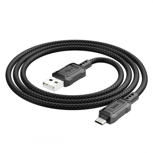 Кабель HOCO X94 Leader charging data cable Micro Black