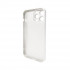 Чохол для смартфона AG Glass Matt Frame Color Logo for Apple iPhone 13 Pro Max Pearly White