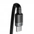 Кабель Baseus Cafule PD2.0 100W flash charging USB Type-C-Type-C cable (20V 5A) 2m Gray+Black
