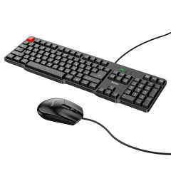 Миша + клавіатура HOCO GM16 Business keyboard and mouse set Black (6931474756886)