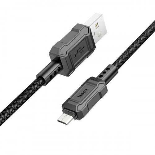 Кабель HOCO X94 Leader charging data cable Micro Black