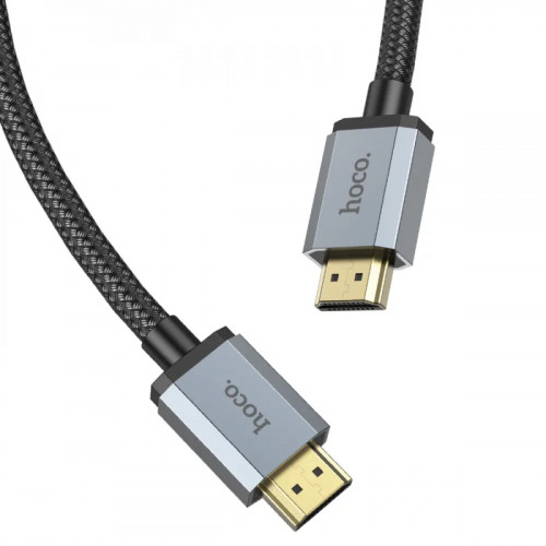 Кабель HOCO US03 HDTV 2.1 Male to Male 8K ultra HD data cable(L=3M) Black