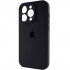 Чохол для смартфона Silicone Full Case AA Camera Protect for Apple iPhone 14 Pro Max 14,Black