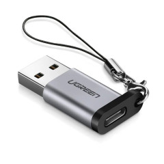 Адаптер UGREEN US276 USB-A 3.0 to USB-C Adapter (Gray) (UGR-50533) (UGR-50533)