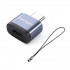 Адаптер Essager Soray OTG (Micro Female to Type-C Male) USB2.0 Adaptor  grey (EZJMC-SRC0G) (EZJMC-SRC0G)