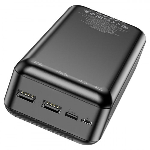 Зовнішній акумулятор BOROFONE BJ27B Pindar power bank(30000mAh) Black