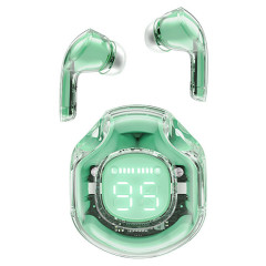 Навушники ACEFAST T8 Crystal color (2) bluetooth earbuds Mint Green (AFT8MG)
