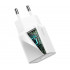 Мережевий зарядний пристрій Baseus Super Si Quick Charger 1C 20W EU White