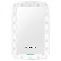 PHD External 2.5'' ADATA USB 3.2 Gen. 1 DashDrive Durable HV300 1TB White (AHV300-1TU31-CWH)