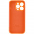 Чохол для смартфона Silicone Full Case AA Camera Protect for Apple iPhone 15 Pro Max 52,Orange