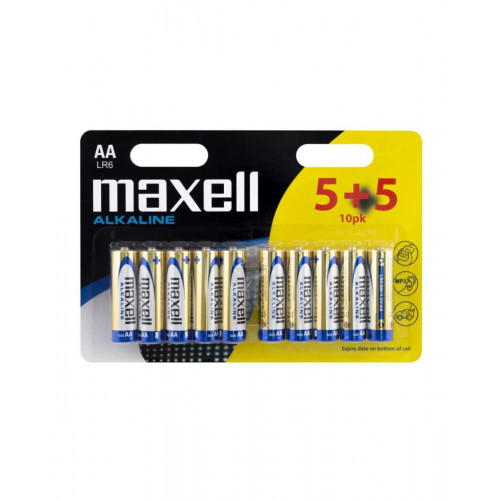 Батарейка MAXELL LR6 10PK (5+5) 10шт (M-790253.00.CN)