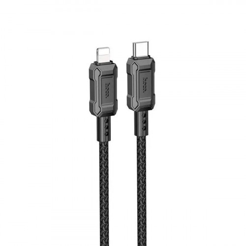 Кабель HOCO X94 Leader PD charging data cable iP Black