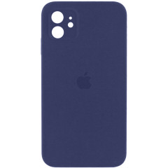 Чохол для смартфона Silicone Full Case AA Camera Protect for Apple iPhone 12 7,Dark Blue (FullAAi12-7)