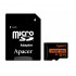 microSDXC (UHS-1 U3) Apacer A2 128Gb class 10 V30 (R100MB/s, W80MB/s) (adapter SD)