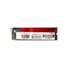 SSD M.2 Mibrand Caiman 512GB NVMe 2280 PCIe 3.0 3D NAND (MIM.2SSD/CA512GB)