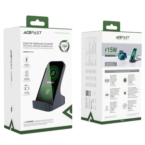 Бездротовий зарядний пристрій ACEFAST E14 desktop wireless charger