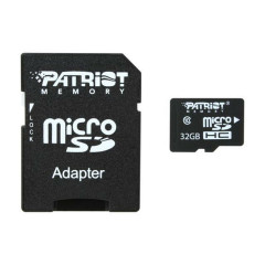 microSDHC (UHS-1) Patriot LX Series 32Gb class 10 (adapter SD) (PSF32GMCSDHC10)