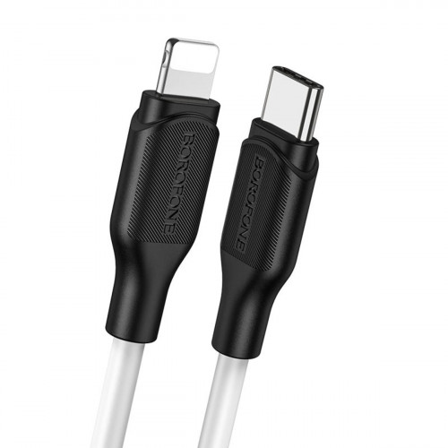 Кабель BOROFONE BX42 Encore silicone PD charging data cable for iP White