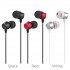 Навушники HOCO M51 Proper sound universal earphones with mic Red