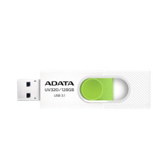 Flash A-DATA USB 3.0 AUV 320 128Gb White/Green (AUV320-128G-RWHGN)