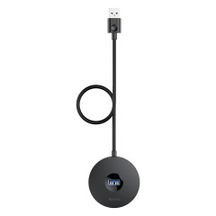 USB-Hub Baseus round box HUB adapter（USB3.0 to USB3.0*1+USB2.0*3）1m Black (CAHUB-U01)