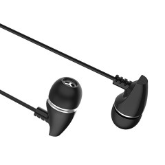 Навушники BOROFONE BM25 Sound edge universal earphones with mic Black (BM25B)
