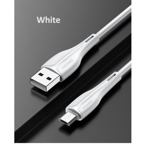 Кабель Usams US-SJ373 U38 Micro Charging and Data Cable 1m White