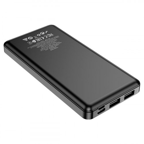 Зовнішній акумулятор BOROFONE BJ24 power bank(10000mAh) Black