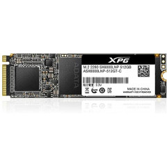 SSD M.2 ADATA XPG SX6000 Lite 512GB  2280 PCIe 3.0x4 NVMe 3D Nand Read/Write: 1800/1200 MB/sec (ASX6000LNP-512GT-C)