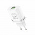 Мережевий зарядний пристрій HOCO C12Q Smart QC3.0 charger White