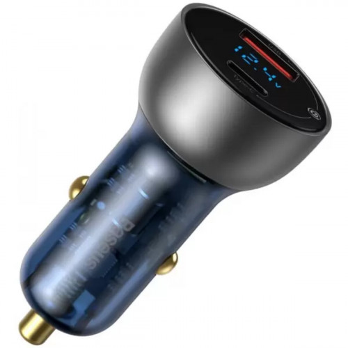 АЗП Baseus Particular Digital Display QC+PPS Dual Quick Charger Car Charger 65W Shallow tarnish