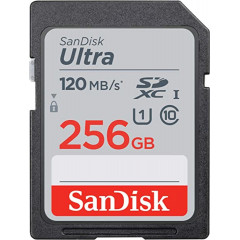SDXC (UHS-1) SanDisk Ultra 256Gb class 10 (120Mb/s) (SDSDUN4-256G-GN6IN)