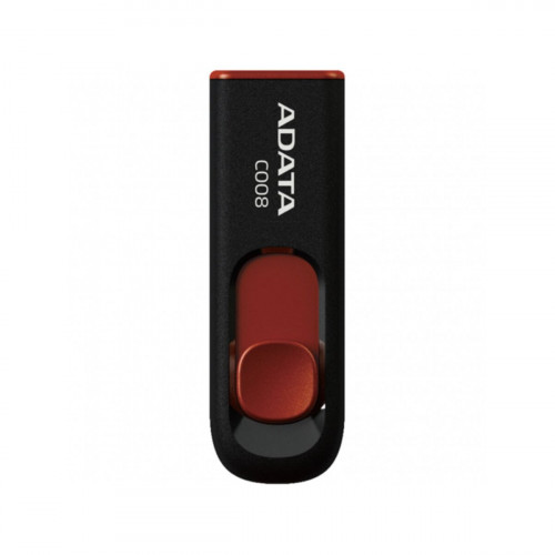 Flash A-DATA USB 2.0 C008 8Gb Black/Red