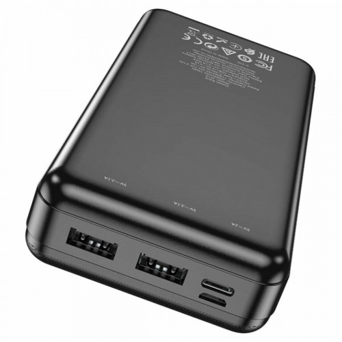 Зовнішній акумулятор HOCO J91A power bank(20000mAh) Black