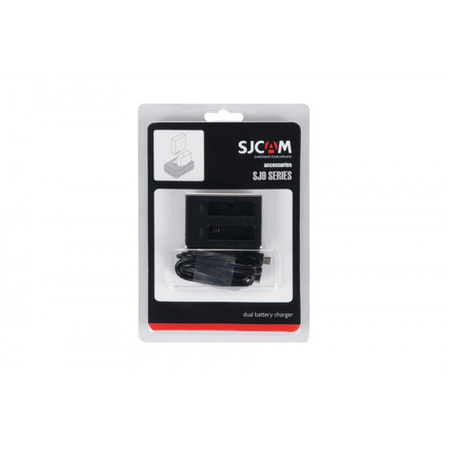 Зарядний пристрій SJCam на два акумулятора для камер SJ9 STRIKE