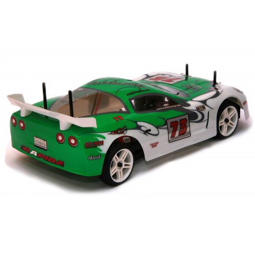 Радіокерована модель Шосейна 1:10 Himoto NASCADA HI5101 Brushed (зелений)