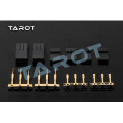 Комплект конекторів Tarot для сервоприводів JR мама 2шт + тато 4шт (TL2896-02)