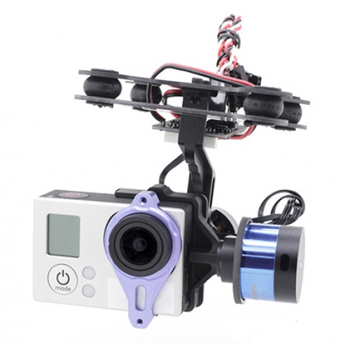 Підвіс двоосьовий гіростабілізований Tarot Т-2D для камер GoPro (TL68A00)
