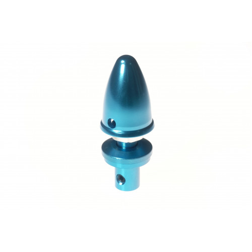 Адаптер пропелера Haoye 01208 вал 3.17 мм гвинт 6.35 мм (гужон, синій)